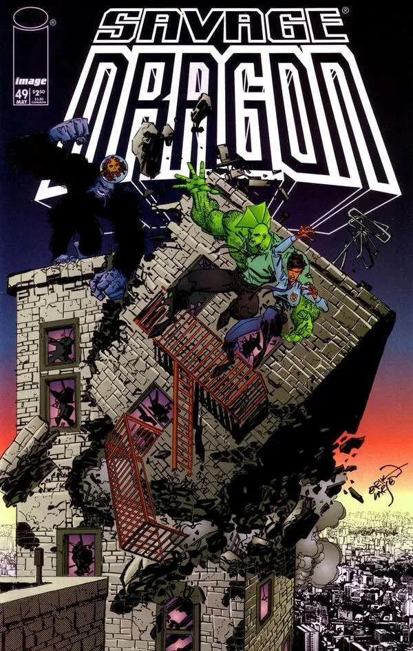 Cover of Savage Dragon #49