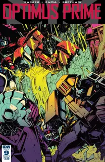 Cover of Optimus Prime #9