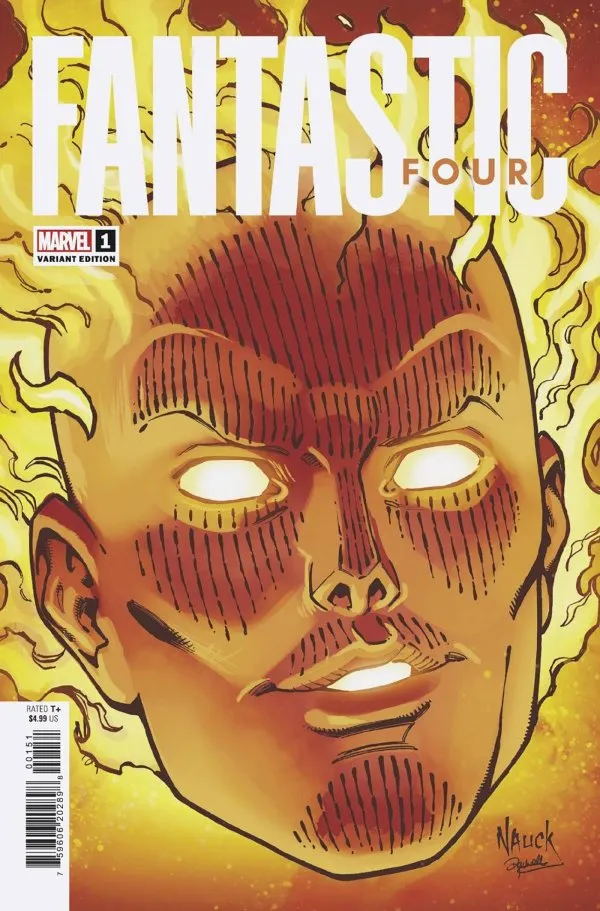 Cover of Fantastic Four #1 (694)
