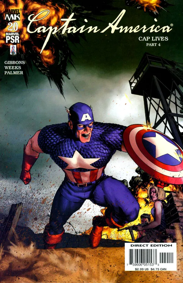 Cover of Captain America #20