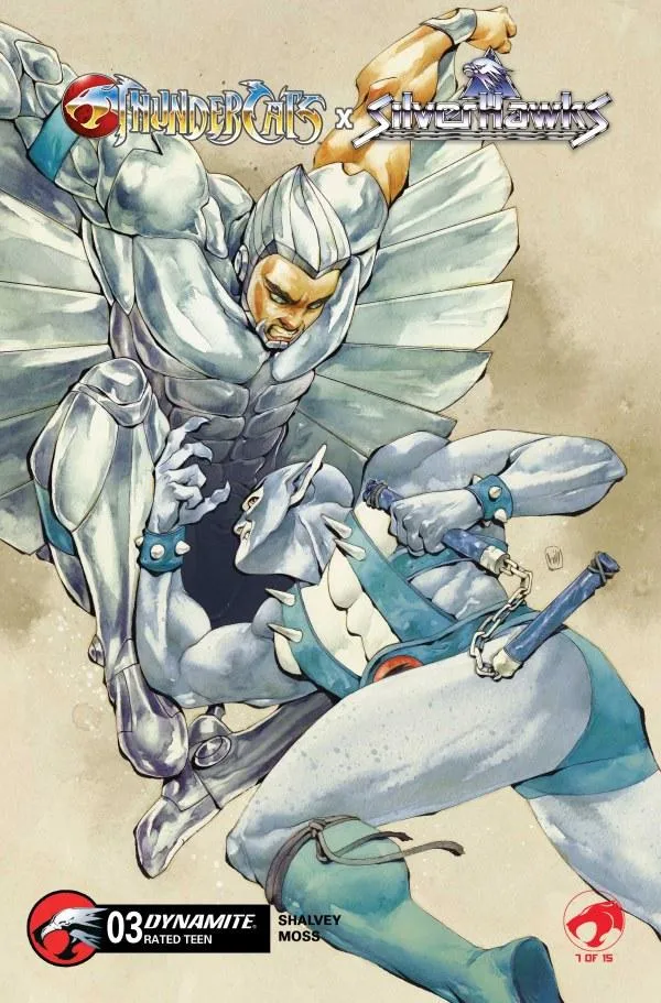 Cover of ThunderCats x SilverHawks #3