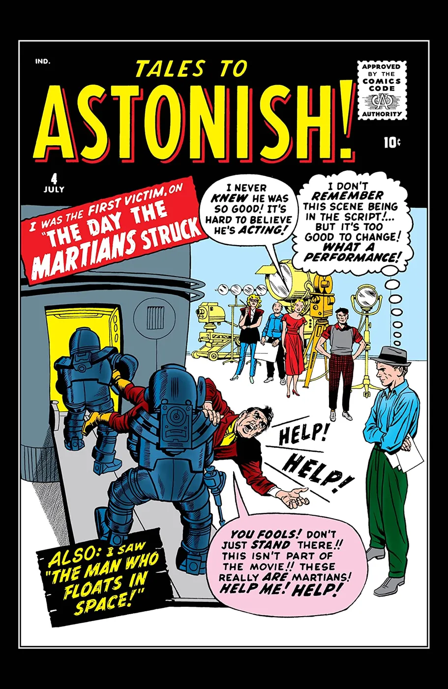Cover of Tales to Astonish #4