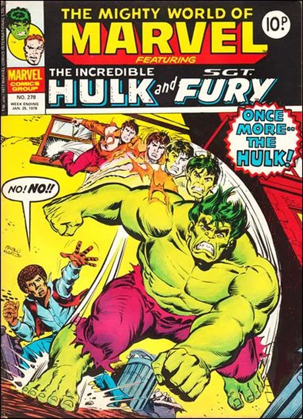 Cover of The Mighty World of Marvel #278