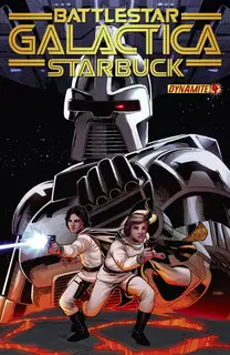 Cover of Battlestar Galactica: Starbuck #4