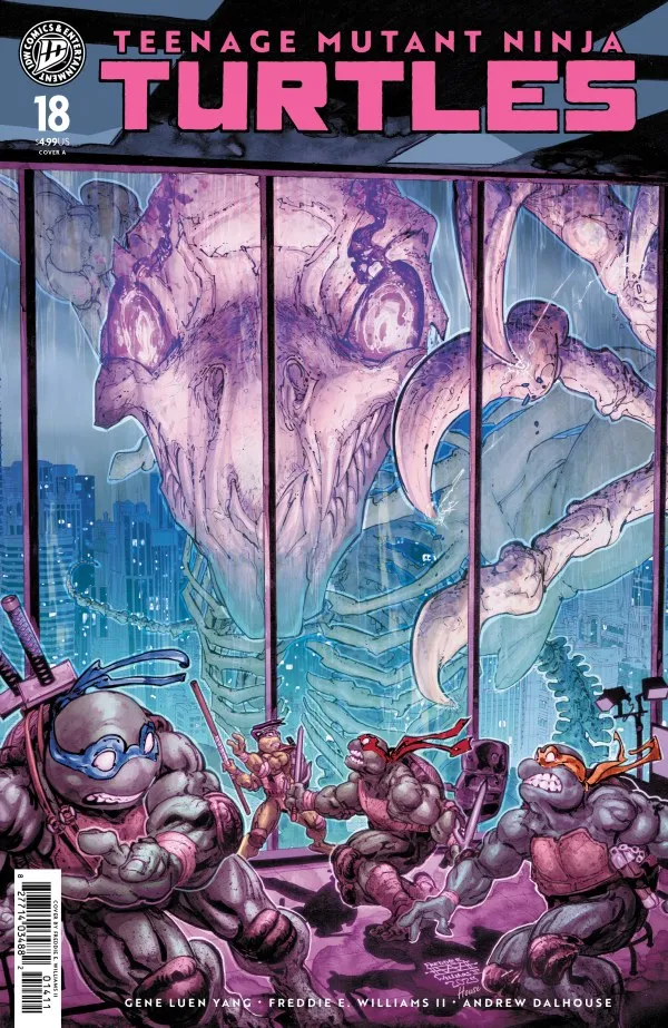 Cover of Teenage Mutant Ninja Turtles #18
