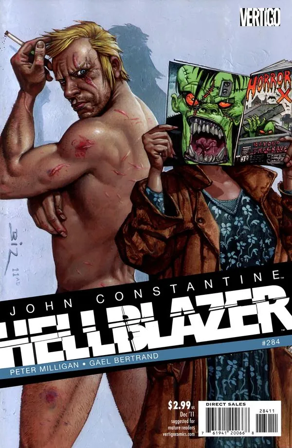 Cover of Hellblazer #284
