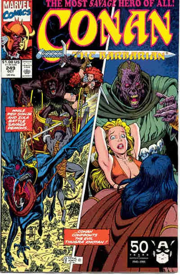 Cover of Conan the Barbarian #249