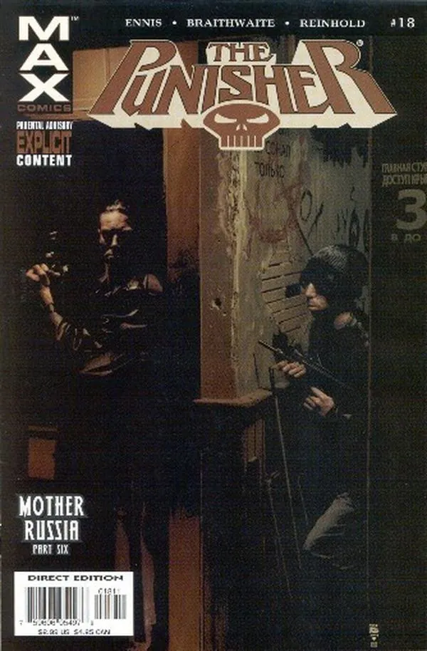 Cover of Punisher #18