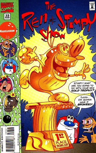 Cover of The Ren & Stimpy Show #33