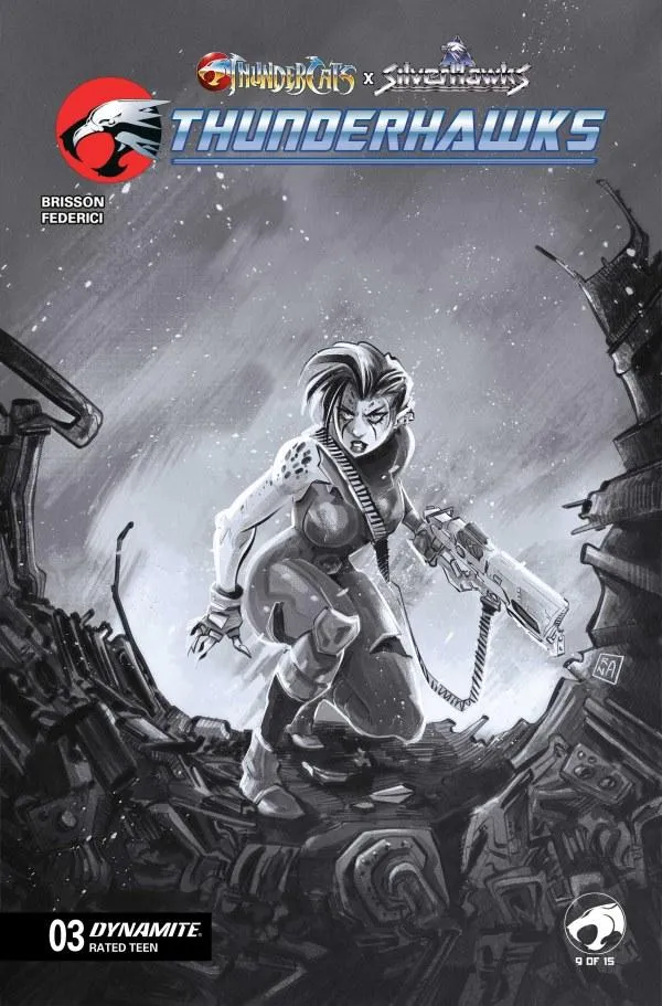 Cover of ThunderCats x SilverHawks: ThunderHawks #3