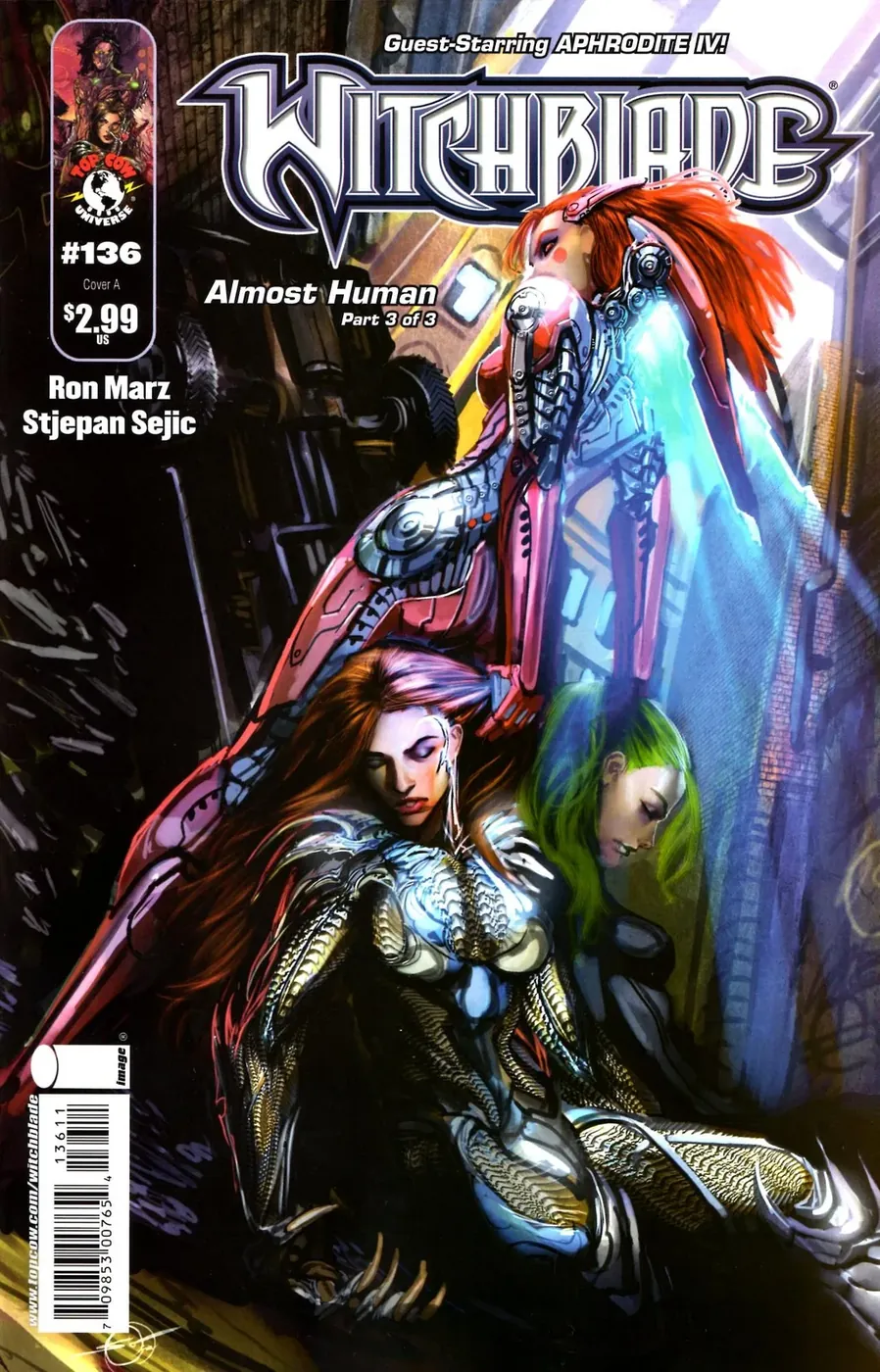 Cover of Witchblade #136