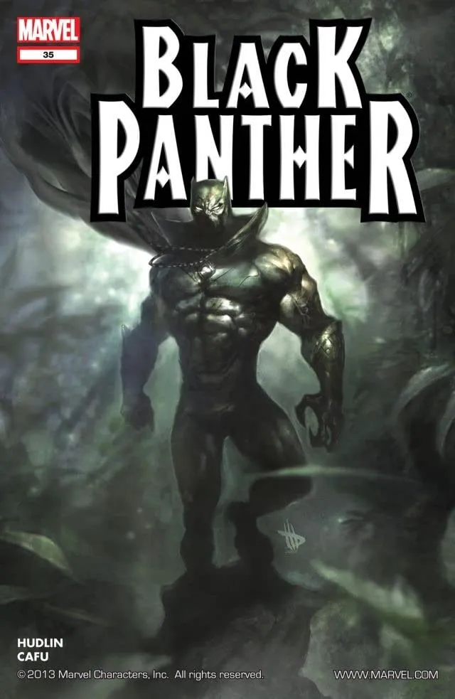 Cover of Black Panther #35