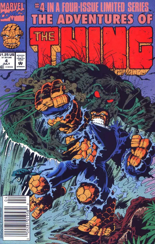 Cover of The Adventures of the Thing #4