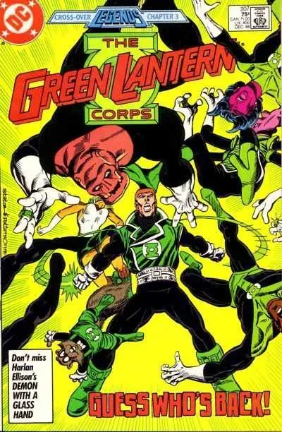 Cover of The Green Lantern Corps #207