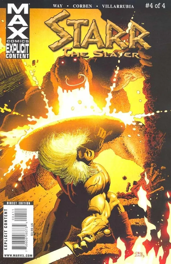 Cover of Starr the Slayer #4