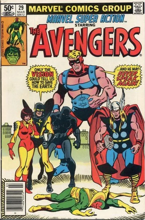 Cover of Marvel Super Action #29