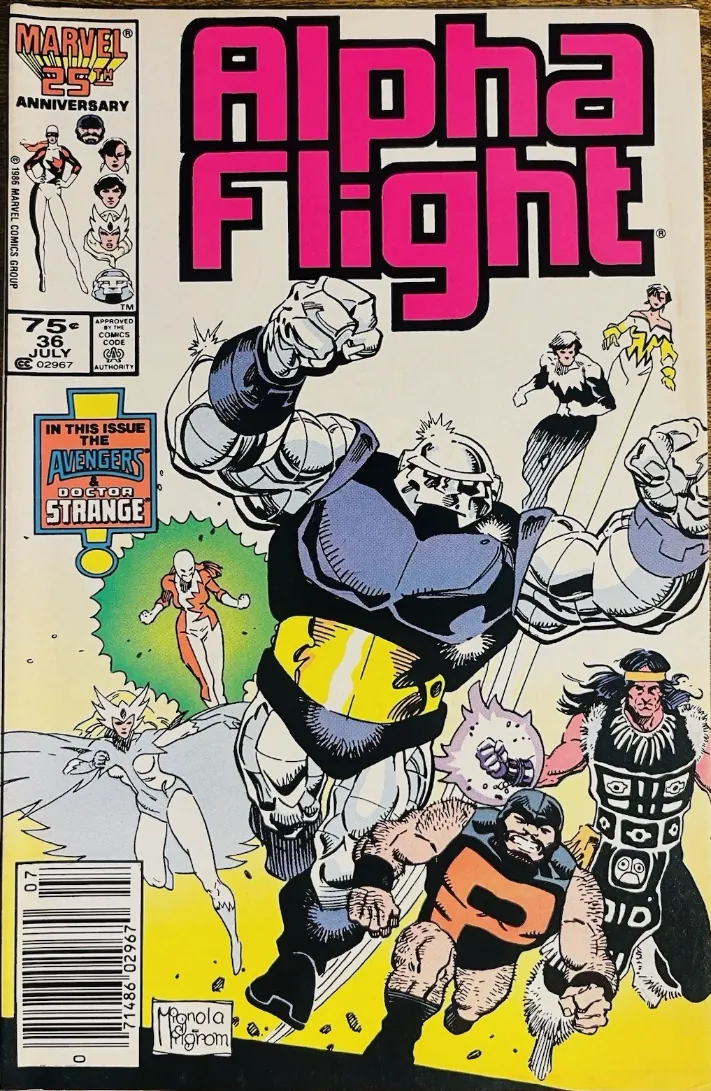 Cover of Alpha Flight #36