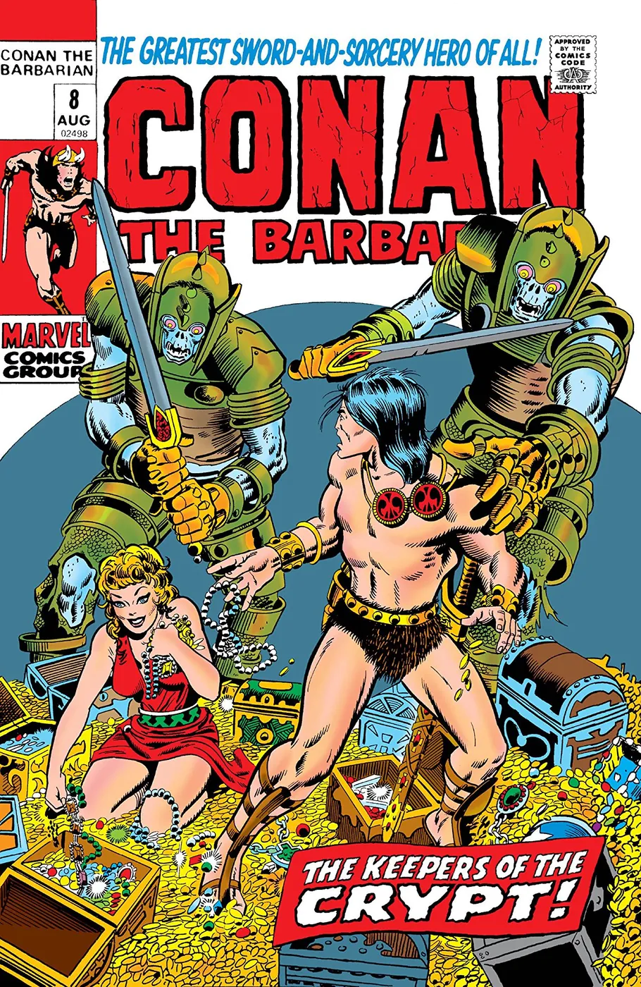 Cover of Conan the Barbarian #8