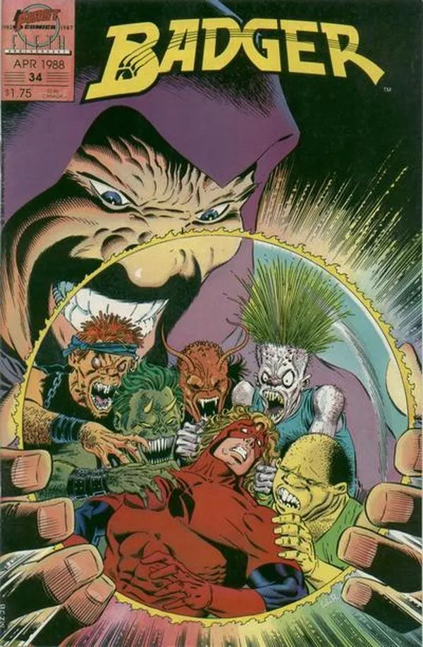 Cover of The Badger #34