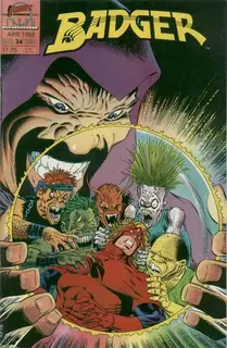Cover of The Badger #34