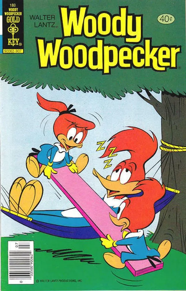 Cover of Walter Lantz Woody Woodpecker #180