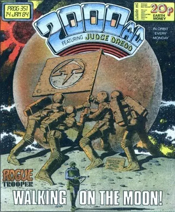 Cover of 2000 AD #351