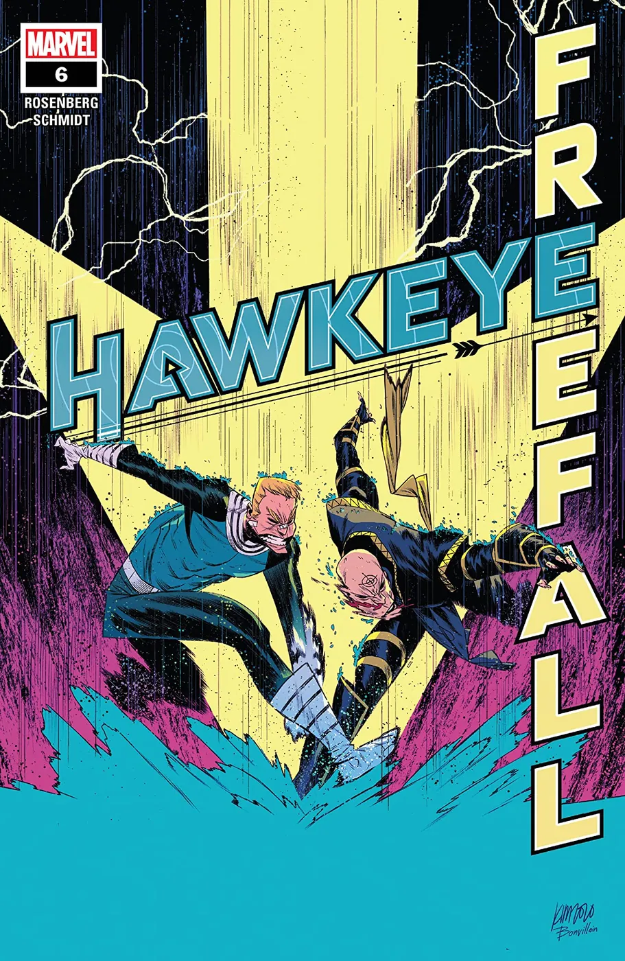 Cover of Hawkeye: Freefall #6