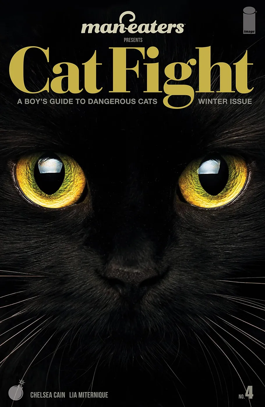 Cover of Man-Eaters #4