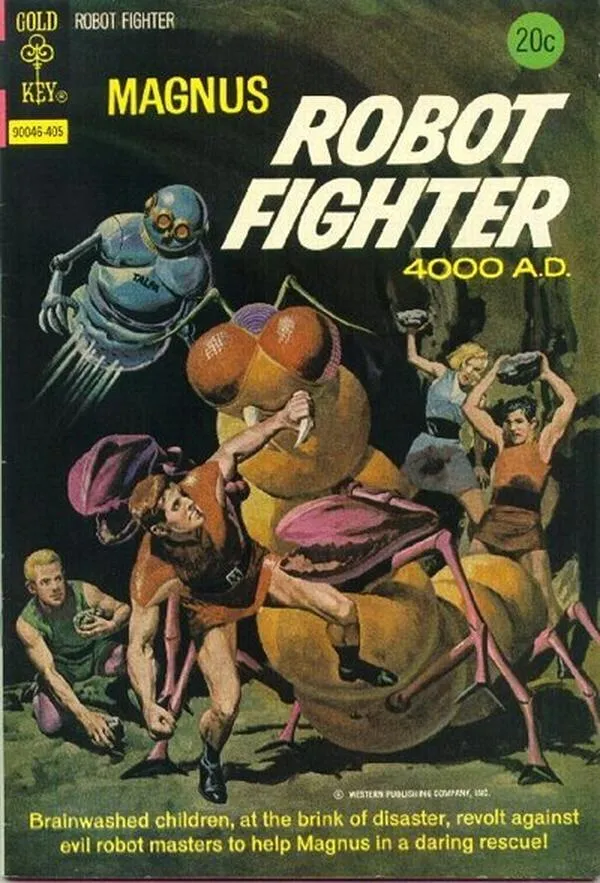 Cover of Magnus, Robot Fighter #35