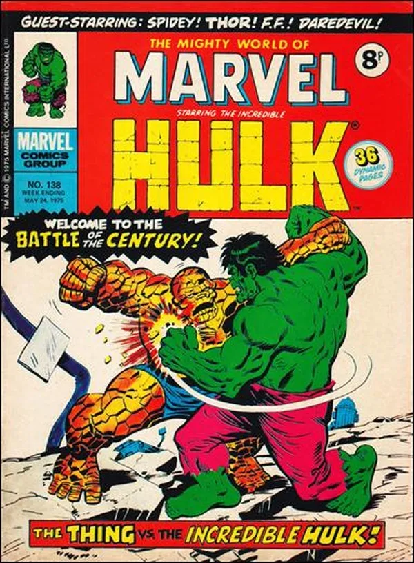 Cover of The Mighty World of Marvel #138
