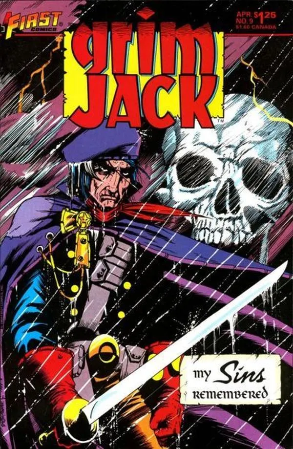 Cover of GrimJack #9