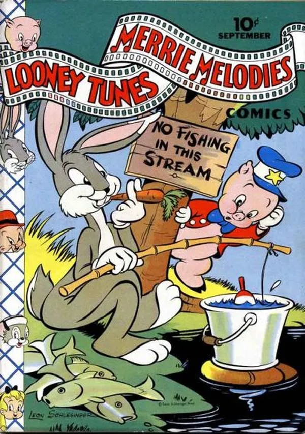 Cover of Looney Tunes and Merrie Melodies Comics #23