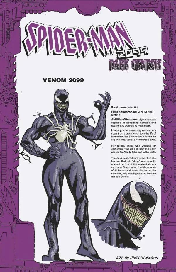 Cover of Spider-Man 2099: Dark Genesis #5 (97)