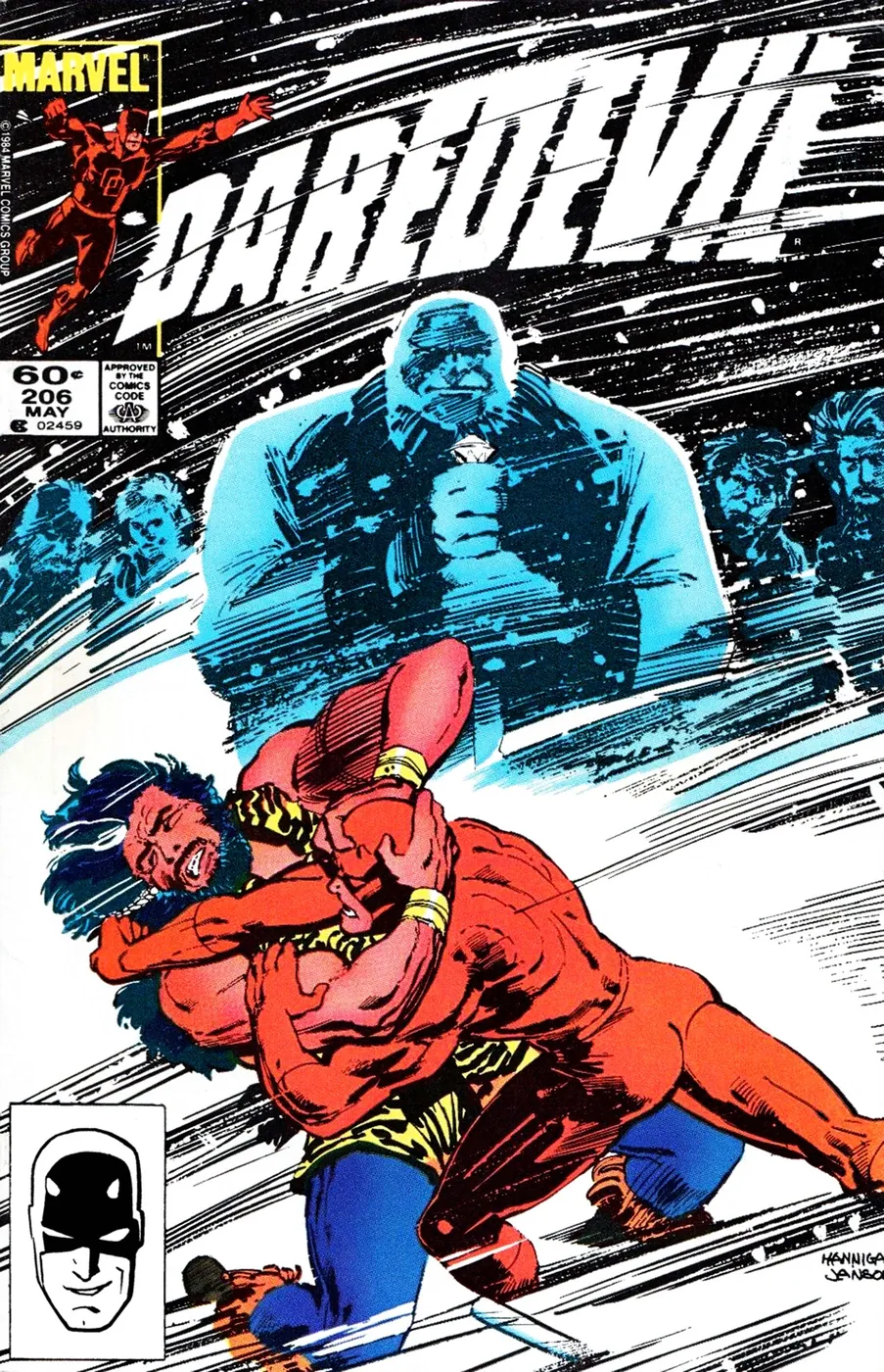 Cover of Daredevil #206