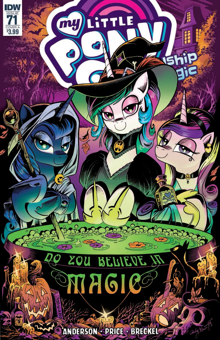 Cover of My Little Pony: Friendship Is Magic #71