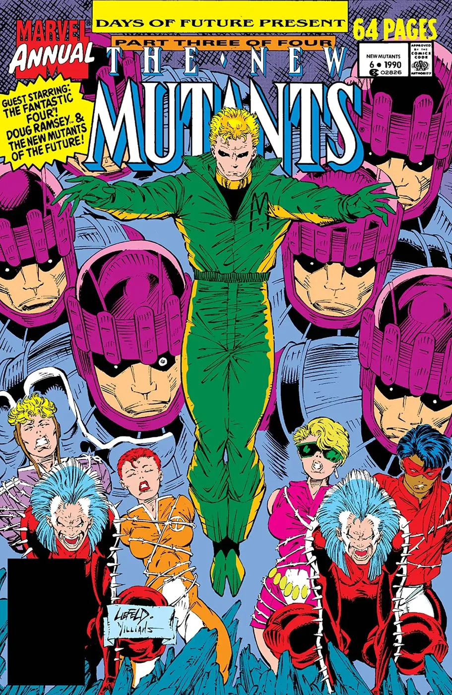 Cover of The New Mutants Annual #6