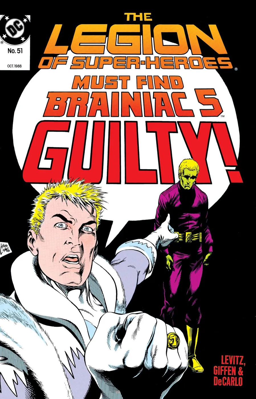 Cover of Legion of Super-Heroes #51