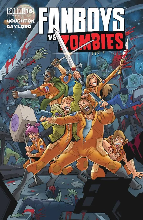 Cover of Fanboys vs. Zombies #16