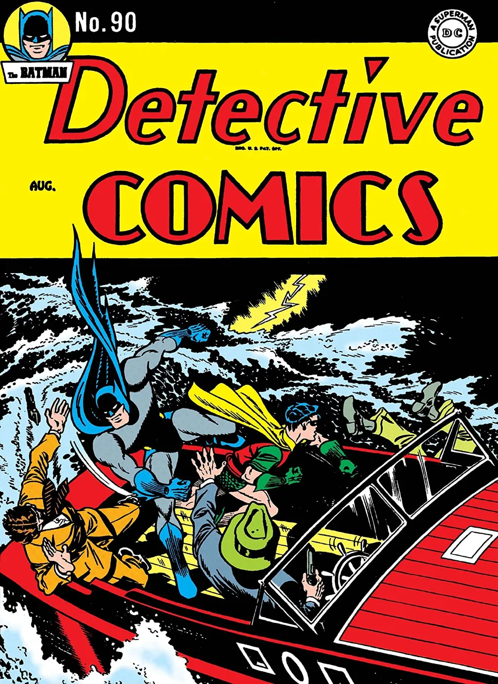 Cover of Detective Comics #90