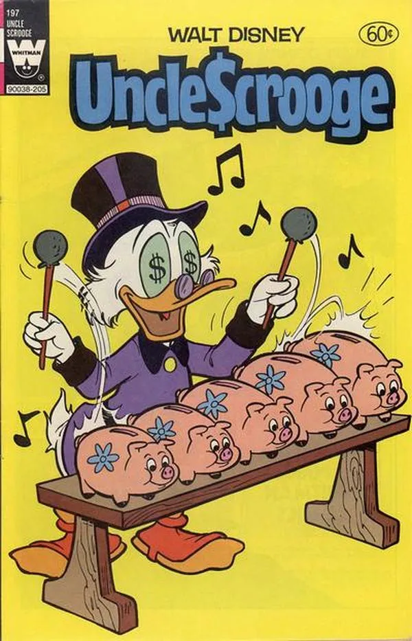 Cover of Walt Disney Uncle Scrooge #197