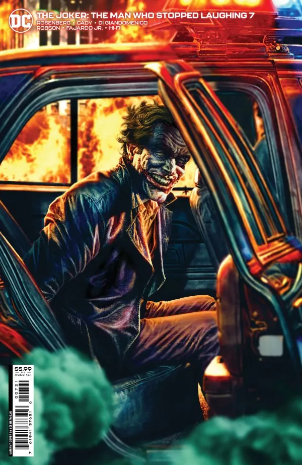Cover of The Joker: The Man Who Stopped Laughing #7