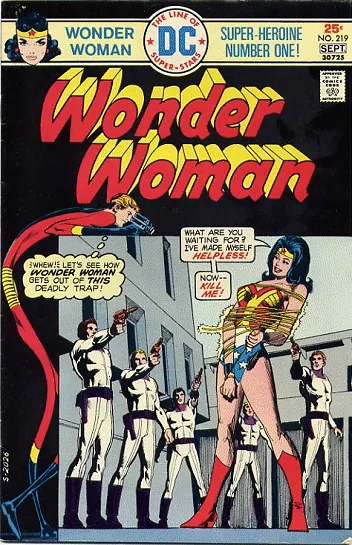 Cover of Wonder Woman #219