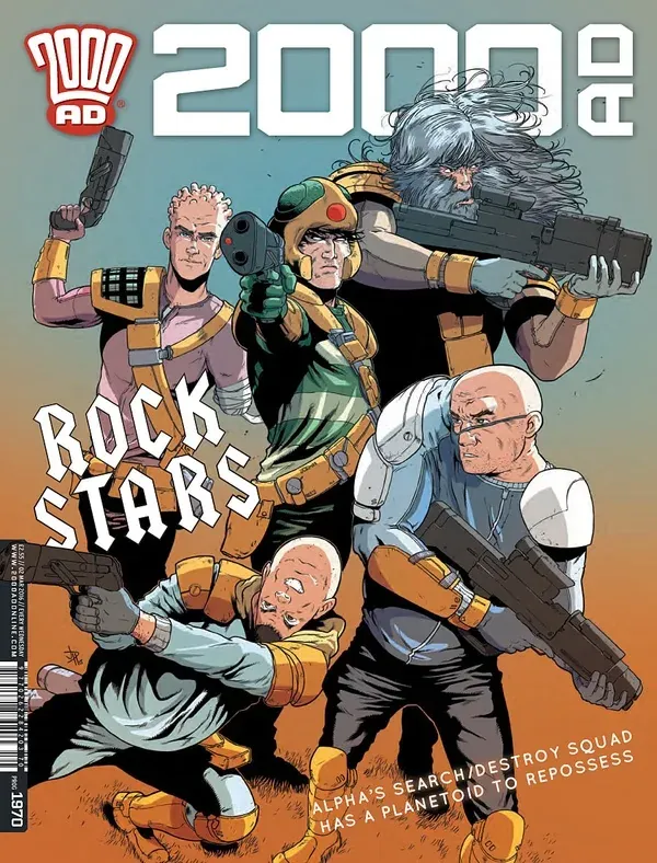 Cover of 2000 AD #1970