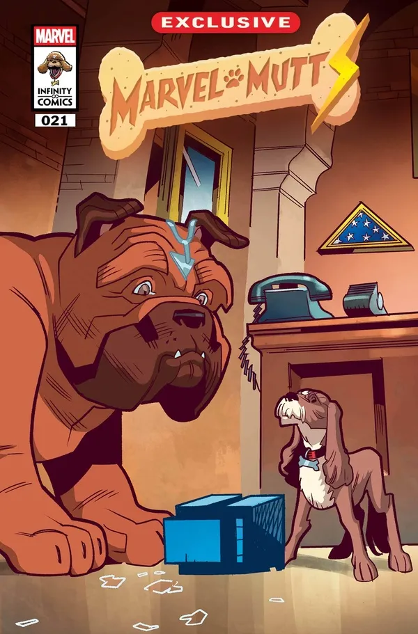 Cover of Marvel Mutts Infinity Comic #21