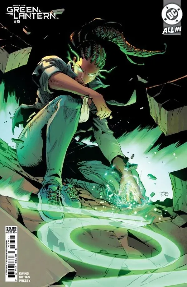 Cover of Absolute Green Lantern #15