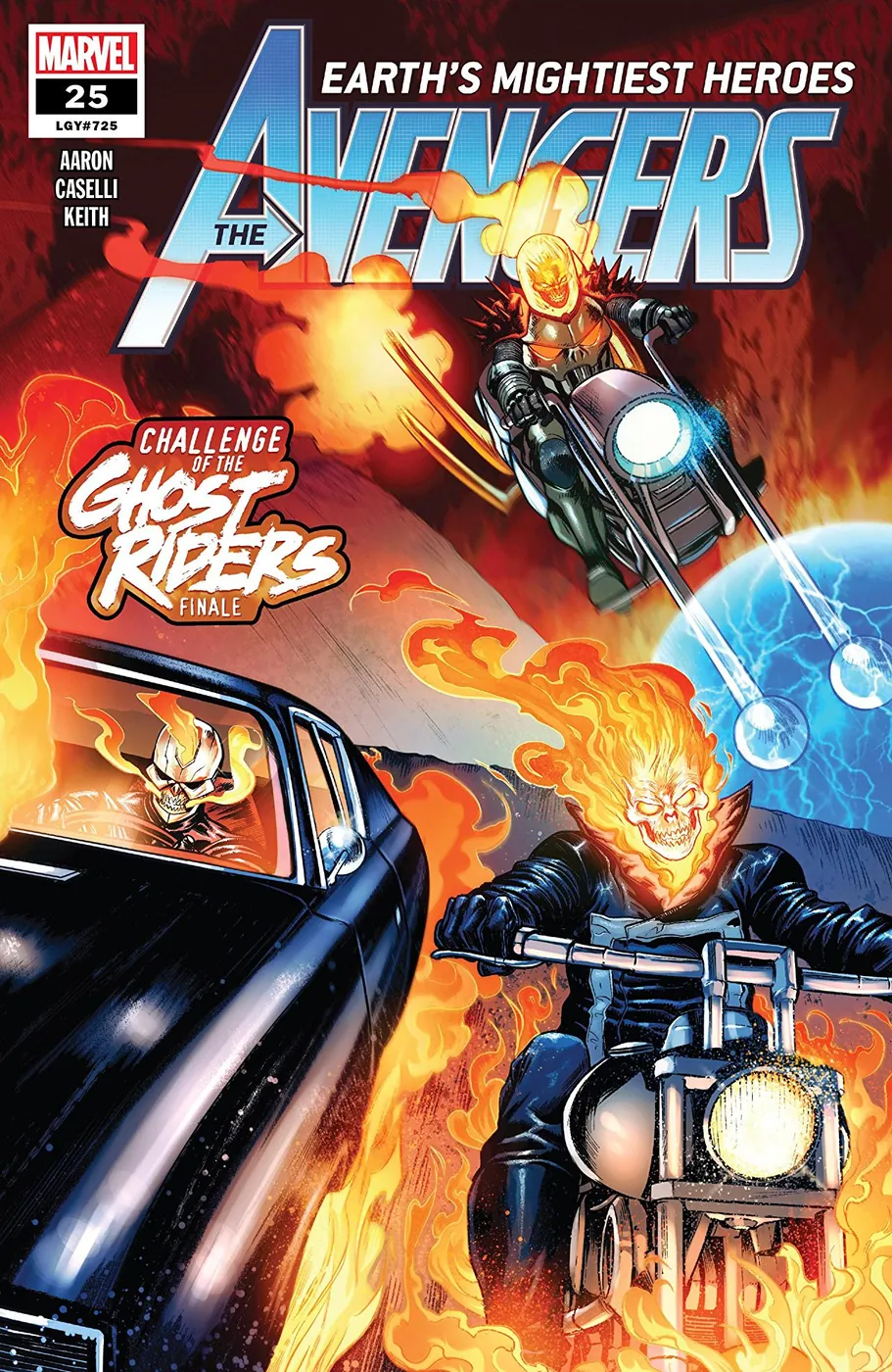 Cover of Avengers #25 (725)
