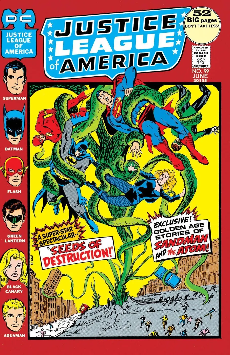 Cover of Justice League of America #99