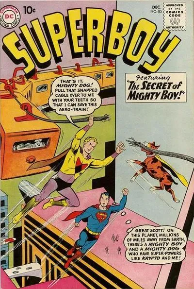 Cover of Superboy #85