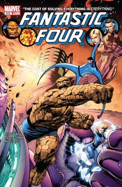 Cover of Fantastic Four #572