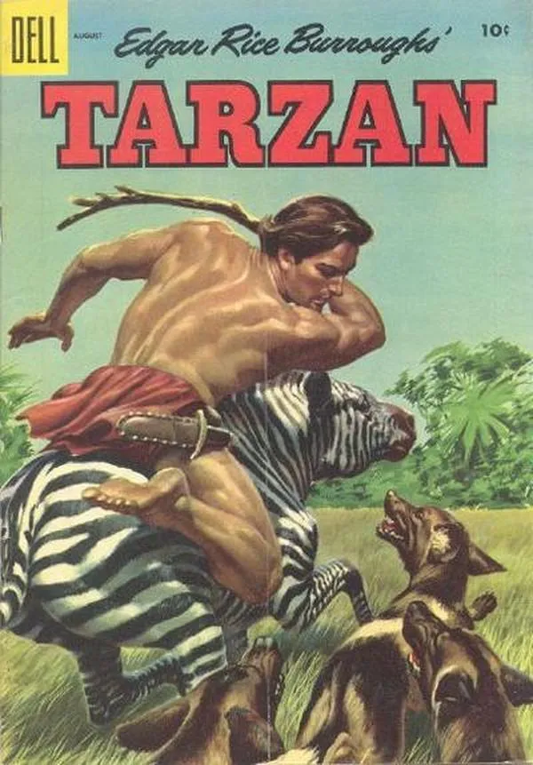 Cover of Edgar Rice Burroughs' Tarzan #71